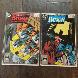 DC Comics The Many Deaths of the Batman Comic Book Set of 2 #434, 435